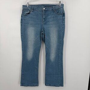 Gap‎ Premium Mid Rise Bootcut Jeans Medium Wash Women's Size 16/33R